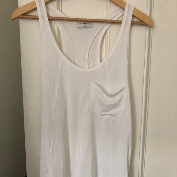 Aritzia Babaton Sami Tank White size L - Picture 3 of 5